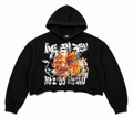 Ame En Fue Cropped Hoodie