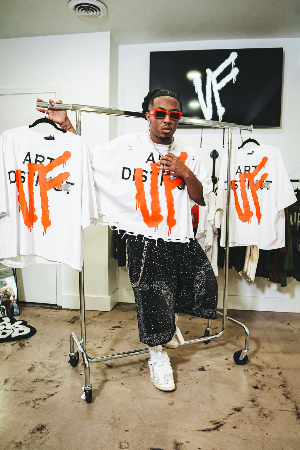Art District Drop-shoulder Tee