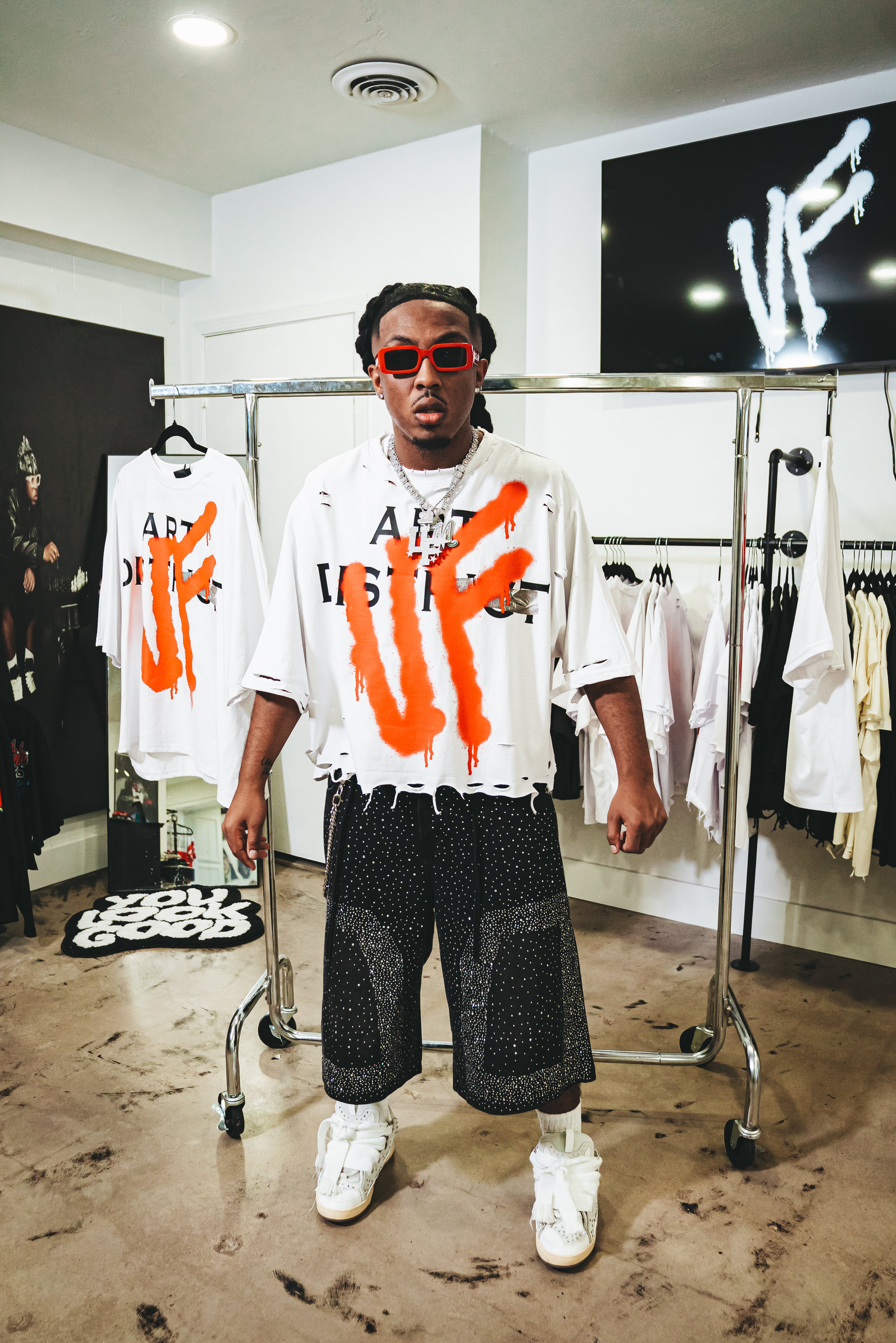 Art District Drop-shoulder Tee