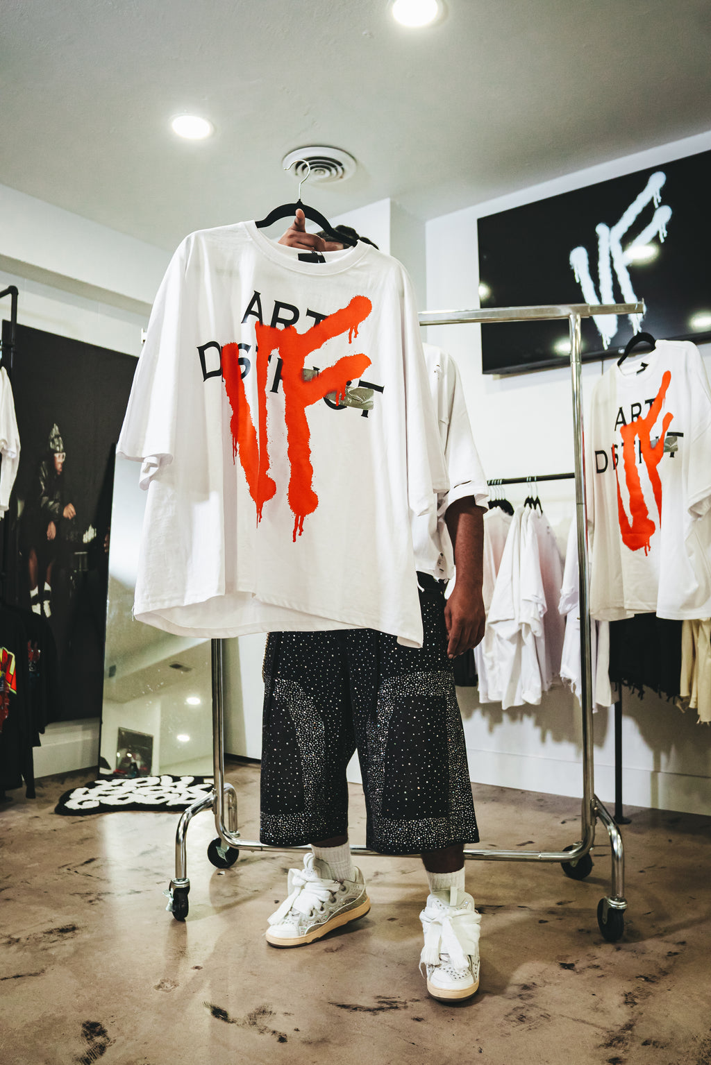 Art District Drop-shoulder Tee