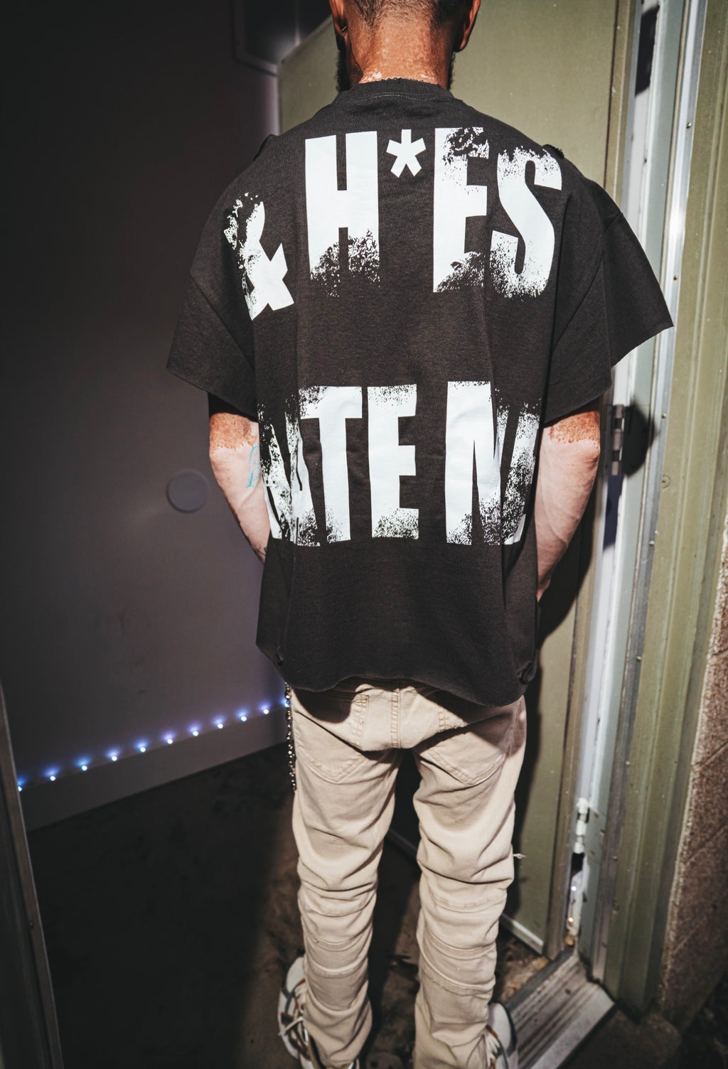 I Hate H*es Cropped Tee