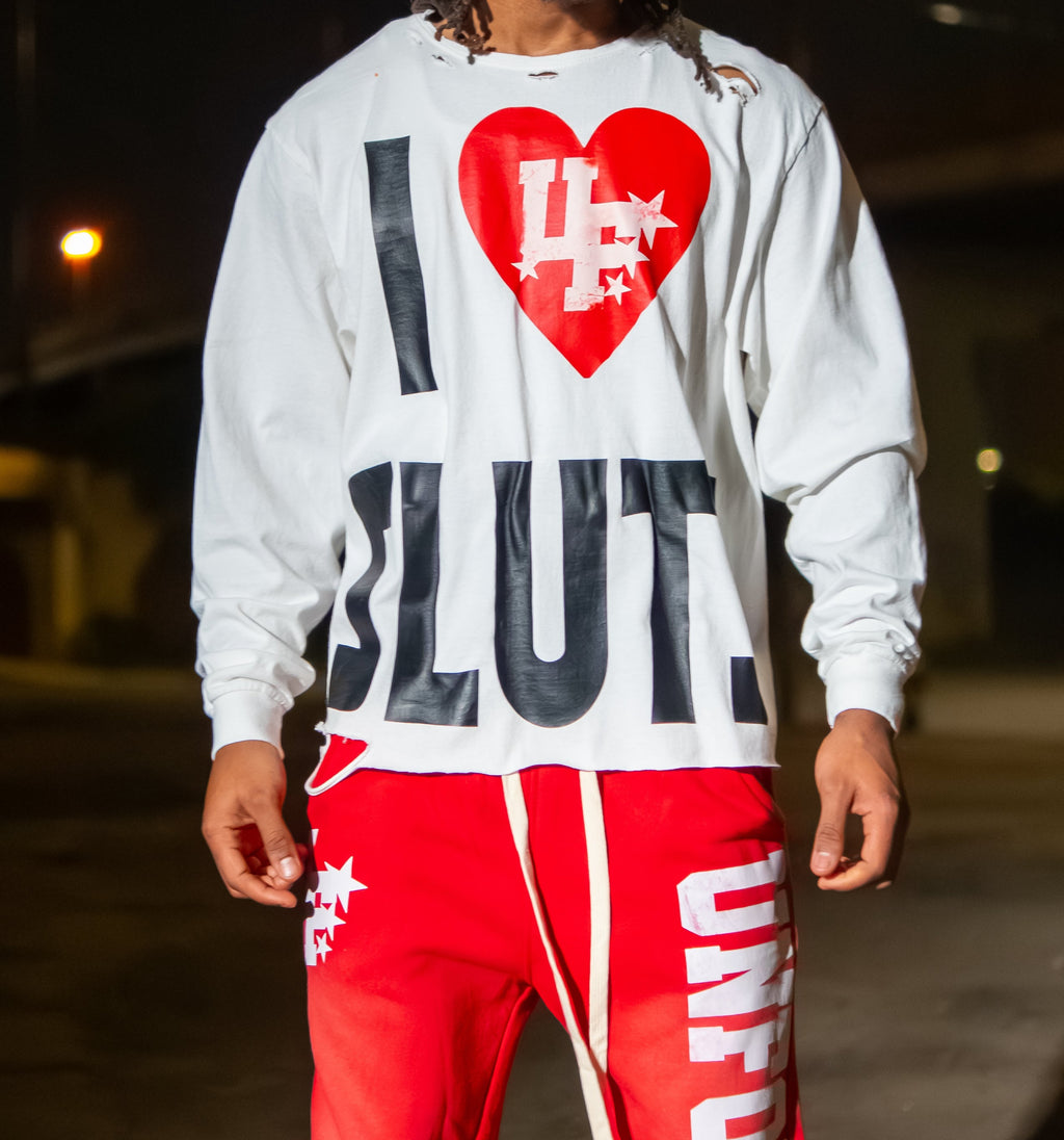 I Love Sluts Longsleeve Tee