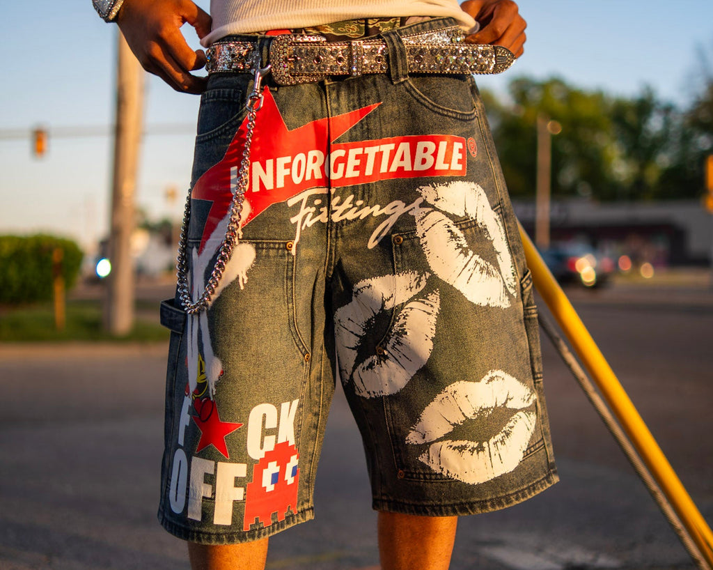 UF Unsupervised Denim Jorts