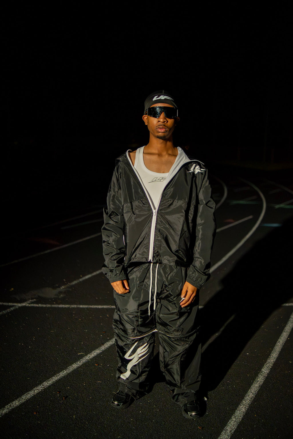 UF 2 Way Tracksuit Set (Black)