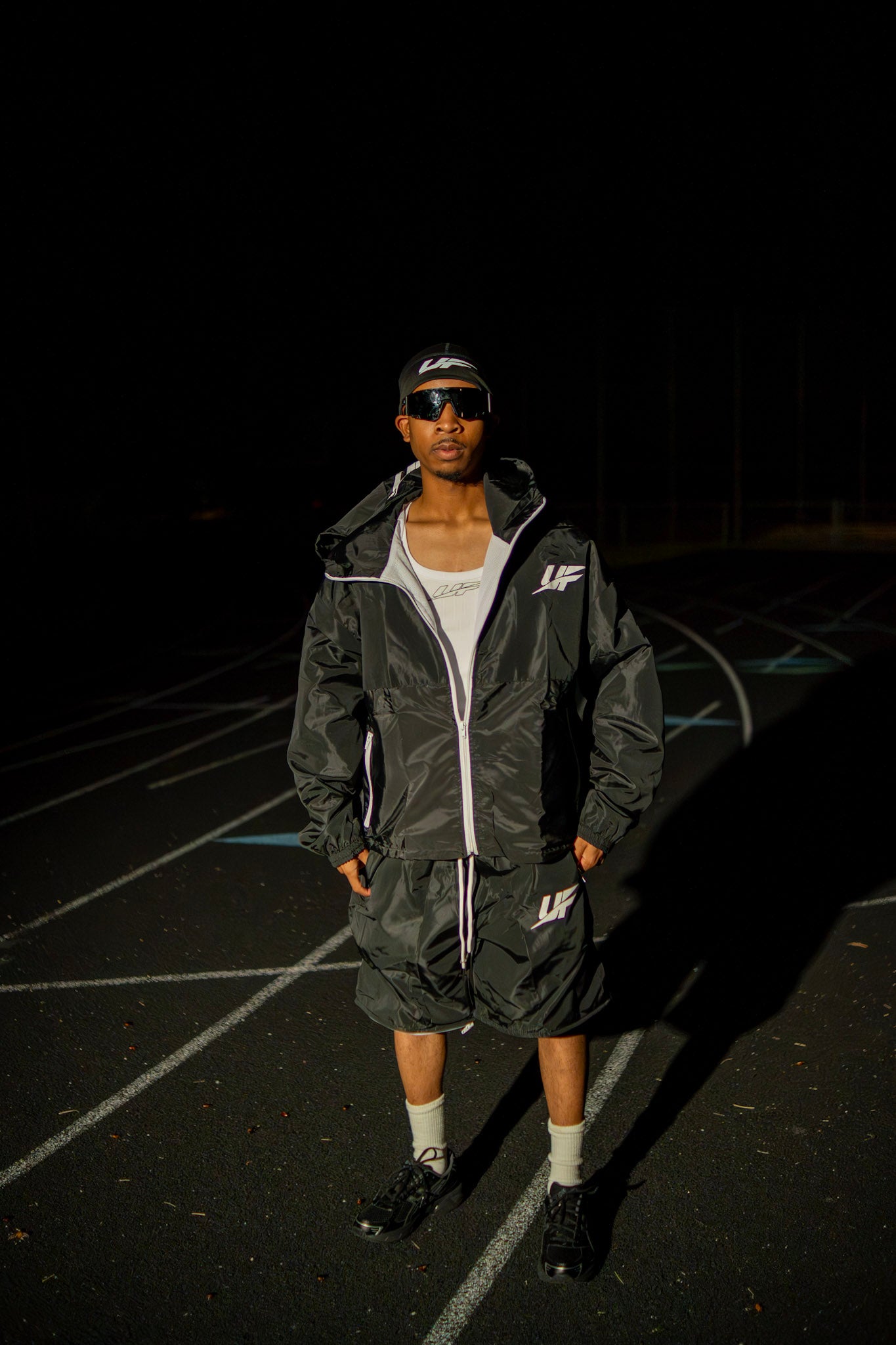 UF 2 Way Tracksuit Set (Black)