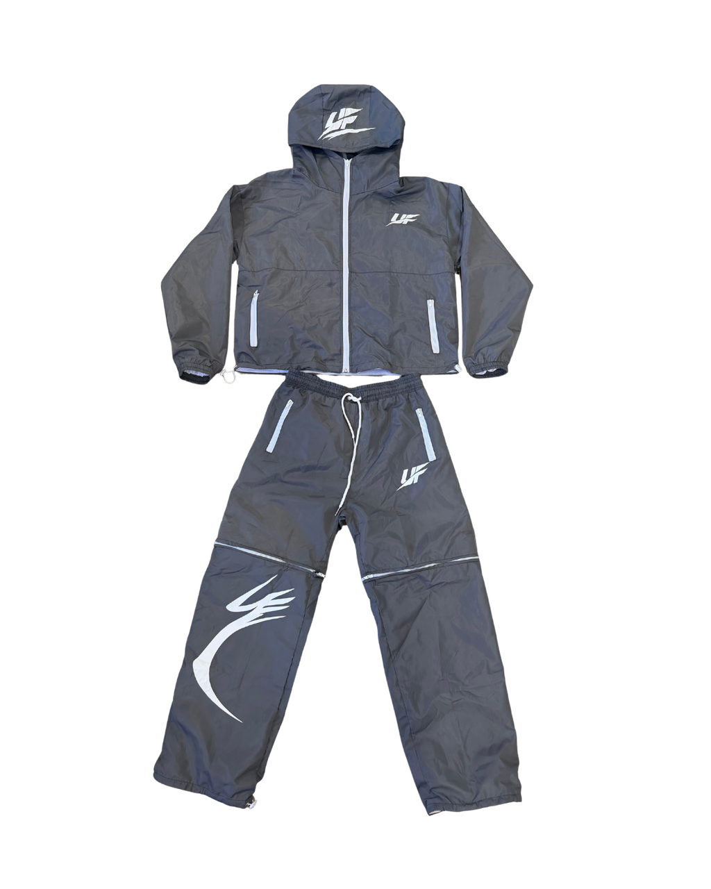 UF 2 Way Tracksuit Set ( Grey )